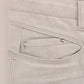 Costume National White Cotton Stretch Slim Jeans
