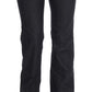 Costume National Dark Blue Cotton Classic Fit Jeans