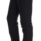 Costume National Blue Cotton Stretch Slim Fit Jeans