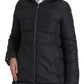 Dolce & Gabbana Black Polyester Hooded Blouson Full Zip Jacket