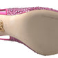 Dolce & Gabbana Pink Slingbacks Crystal Pumps Shoes