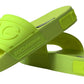 Dolce & Gabbana Yellow Green Sandals Slides Shoes