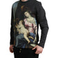 Dolce & Gabbana Multicolor Print Pullover Cotton Sweater