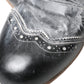 Dolce & Gabbana Black Leather Lace Up Formal Derby Dress Shoes