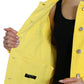 Dolce & Gabbana Yellow Cotton DENIM Jeans Button Coat Jacket