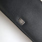 Dolce & Gabbana Black Leather Zip Around Continental Men Wallet