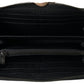 Dolce & Gabbana Black Leather Zip Around Continental Men Wallet