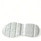 Dolce & Gabbana Black White Leather Logo Daymaster Sneakers Shoes