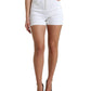 Dolce & Gabbana White Front Lace High Waist Hot Pants Shorts