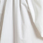 Dolce & Gabbana White Cotton High Waist Pencil Cut Maxi Skirt