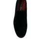 Dolce & Gabbana Black Velvet Loafers Formal Dress Shoes