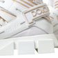 Dolce & Gabbana White Beige Sorrento Socks Sneakers Shoes