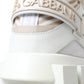 Dolce & Gabbana White Beige Sorrento Socks Sneakers Shoes