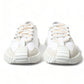 Dolce & Gabbana White NS1 Low Top Sports Women Sneakers Shoes