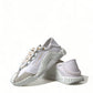 Dolce & Gabbana White NS1 Low Top Sports Women Sneakers Shoes