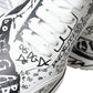 Dolce & Gabbana White Black Graffiti Daymaster Sneakers Shoes