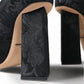 Dolce & Gabbana Black Brocade Mary Janes Heels Pumps Shoes