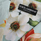 Dolce & Gabbana Multicolor Floral Silk Trench Coat Jacket