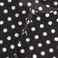 Dolce & Gabbana Black White Polka Dot Nylon Shift Mini Dress