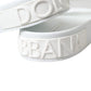 Dolce & Gabbana White Rubber Sandals Slides Beachwear Shoes