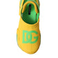 Dolce & Gabbana Yellow Green Rubber Clogs Men Slippers Men Shoes
