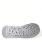 Dolce & Gabbana Silver Lace Up Low Top Men NS1 Sneakers Shoes