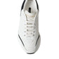 Dolce & Gabbana White Black Low Top Daymaster Sneakers Shoes