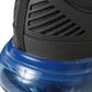 Prada Black Blue Rubber Knit Slip On Low Top Sneakers Shoes