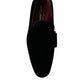 Dolce & Gabbana Black Velvet Loafers Formal Dress Shoes