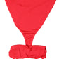 Dolce & Gabbana Red Cutout Nylon Sheath Sleeveless Mini Dress