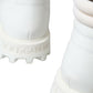 Dolce & Gabbana White Vulcano Trekking Ankle Boots Shoes