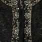 Dolce & Gabbana Black Lace Crystal Embellished Shift Dress