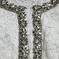 Dolce & Gabbana White Lace Crystal Embellished Shift Dress