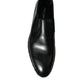 Dolce & Gabbana Black Leather Studded Loafers Dress Shoes
