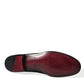 Dolce & Gabbana Blue Jacquard Lurex Crystal Loafer Dress Shoes