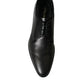 Dolce & Gabbana Black Leather Lace Up Formal Derby Dress Shoes