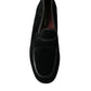 Dolce & Gabbana Black Velvet Slip On Loafers Dress Shoes