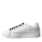 Dolce & Gabbana White PORTOFINO Low Top Sneakers Shoes