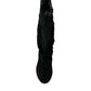 Dolce & Gabbana Black Gazelle Fur Mid Calf Winter Boots Shoes