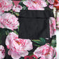 Dolce & Gabbana Pink Floral Roses Crewneck Top Sweater