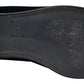 Dolce & Gabbana Blue Velvet Loafers Formal Shoes