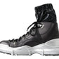Dolce & Gabbana Black Nylon Galileo High Top Sneakers Shoes