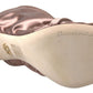 Dolce & Gabbana Light brown Slingback Corset Style Fastening stiletto heels