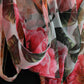 Dolce & Gabbana Multicolor Camelia Print Silk Chiffon Coat
