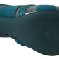 Dolce & Gabbana Blue Teal Snakeskin Peep Toe Ankle Booties Shoes