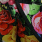 Dolce & Gabbana Multicolor Floral Print Silk Blazer Jacket
