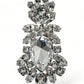 Dolce & Gabbana White Large Baroque Crystal Women Brooch