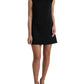 Dolce & Gabbana Black DG Logo Cotton Shift A-line Mini Dress