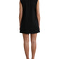 Dolce & Gabbana Black DG Logo Cotton Shift A-line Mini Dress