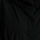 Dolce & Gabbana Black Nylon Short Sleeves Peplum Coat Jacket